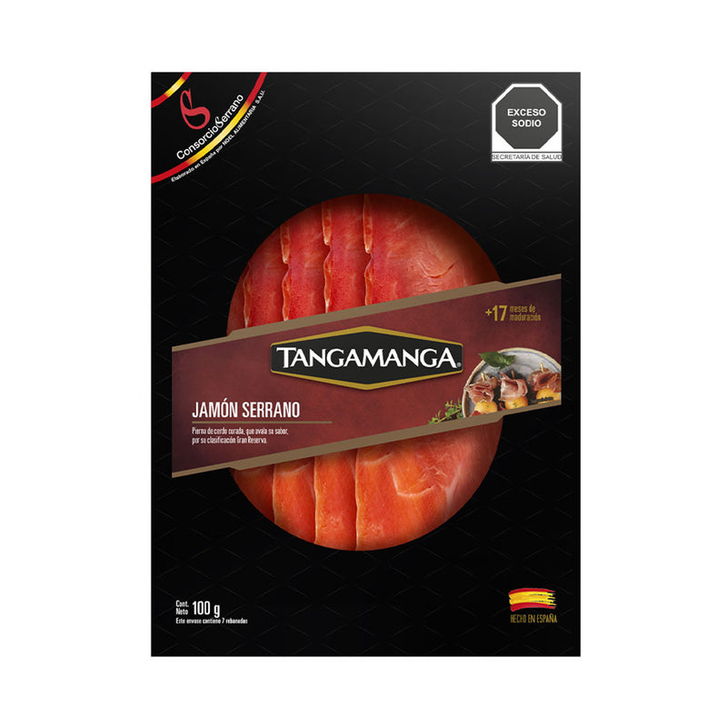 Jamón Serrano Español Tangamanga 100 g