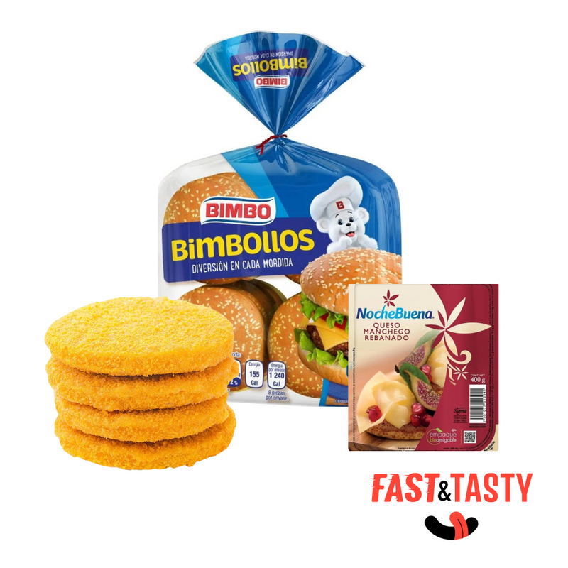 Kit Hamburguesa de Pollo