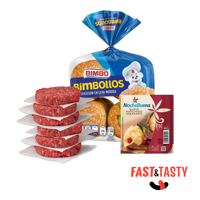 Kit Hamburguesa de Res