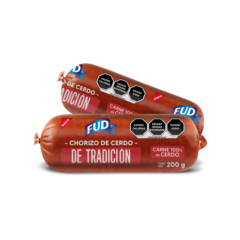 Chorizo de Cerdo FUD de Tradición 200 g