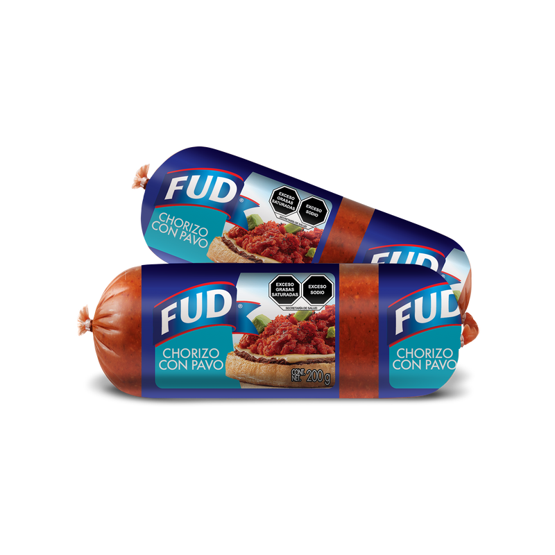 Chorizo de Pavo FUD 200 g