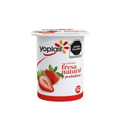 Yoghurt Batido Con Fresas Yoplait 125 g