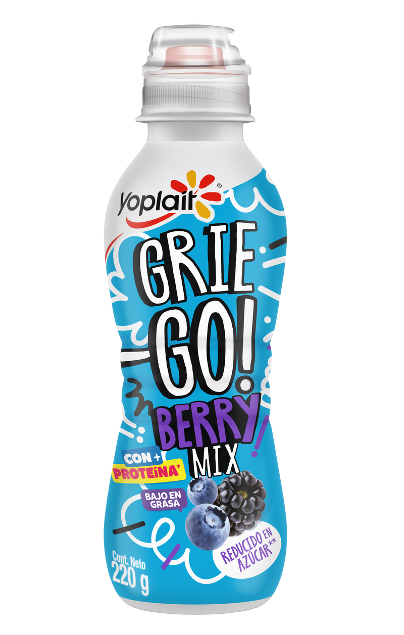 Yoghurt Bebible Grie-Go! Berry Mix Yoplait 220 g