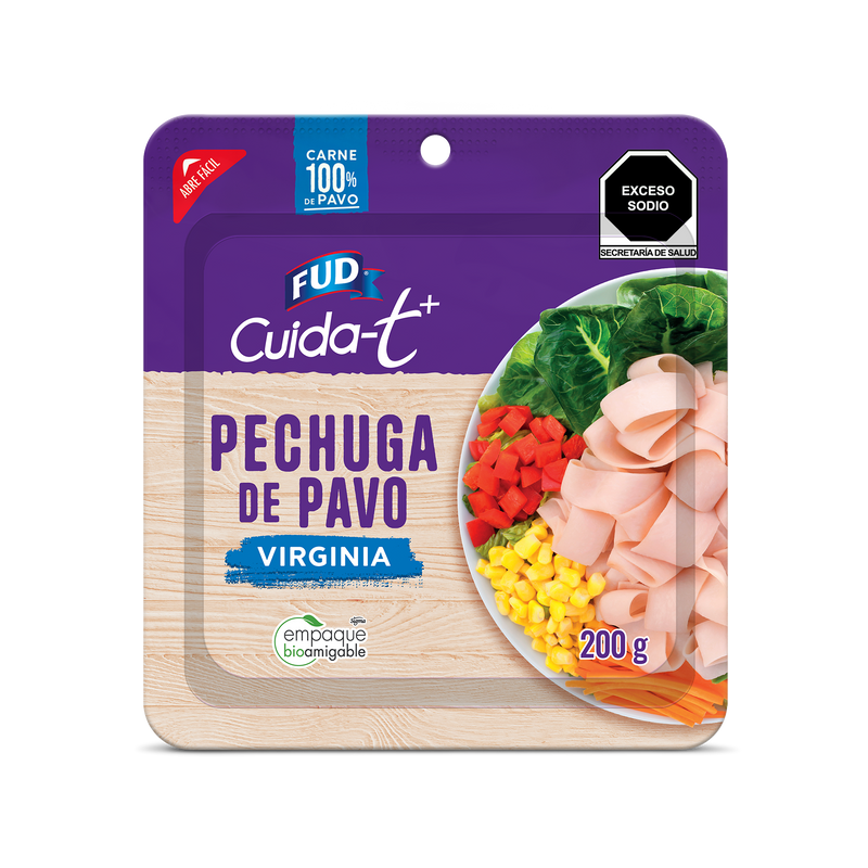 Pechuga de Pavo Virginia FUD Cuidat+ 200 g