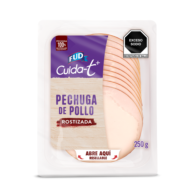 Pechuga de Pollo Rostizada FUD Cuidat+ 250 g