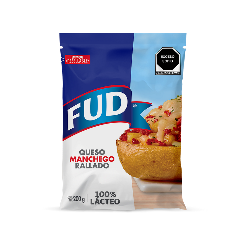 Queso Rallado Manchego FUD 200 g