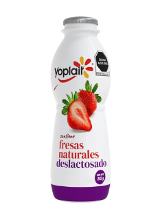 Yoghurt Deslactosado Bebible Fresa Yoplait 242 g