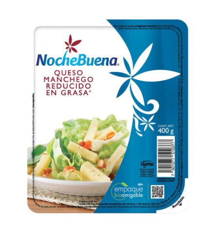 Queso Manchego Reducido Nochebuena 400 g